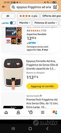 friggitrice ad aria 5,5 litri
