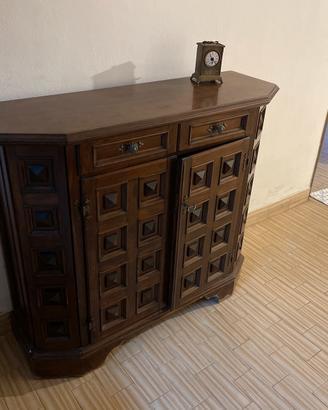 Madia credenza in legno massello stile rustico