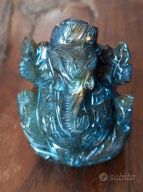 Labradorite scultura di Ganesha 