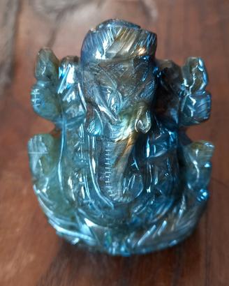 Labradorite scultura di Ganesha 