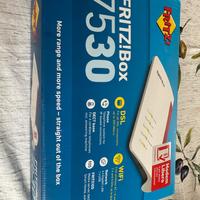 Fritz! Box 7530 Modem Router Wi-Fi WLAN Vdsl 300Mb