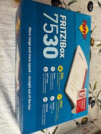 Fritz! Box 7530 Modem Router Wi-Fi WLAN Vdsl 300Mb
