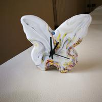 Orologio farfalla vetro murano sommerso la murrina