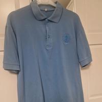 Polo cotone celeste scout