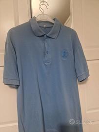 Polo cotone celeste scout