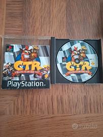 CTR Crash Team Racing PS Libretto