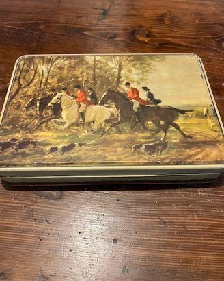 Scatola di latta I Cavalieri Originale Anni 60