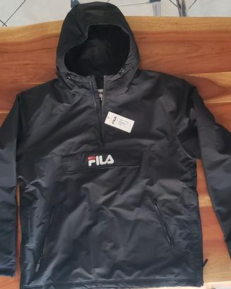 Giacca a sacco Fila Nera con cappuccio taglia XL 