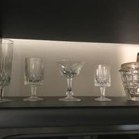 Servzio cristalli Bohemia
