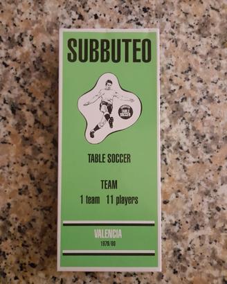 Squadra Subbuteo Valencia 1979/80