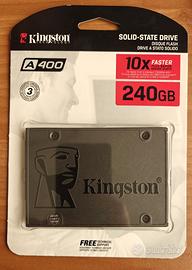 SSD Kingston A400 240GB - NUOVO