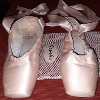 Scarpe danza Sansha taglia 8 larghezza X
