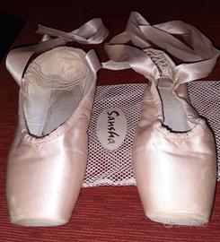 Scarpe danza Sansha taglia 8 larghezza X