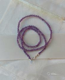 Collana Ametista Naturale 