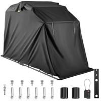 Tenda per Motocicli con Lucchetto, 345 x 137 x 180