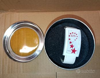 Orologio donna FUKA metallo cinturino vera pelle