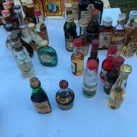 Mignon liquori cognac grappa gin Martini Campari