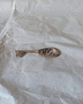 Riproduzione di chiave in argento