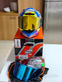 casco suomy track1 riot come nuovo 