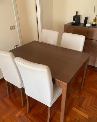Sedie ikea bergmund foderabili rovere( 35€ /sedia)