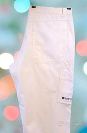 Pantalone da uomo in cotone bianco - Calvin Klein