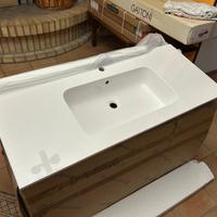 Lavandino 120cm  a cassetti con specchio