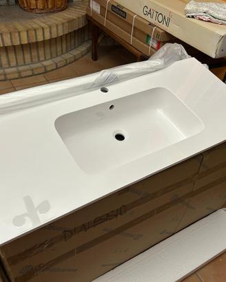 Lavandino 120cm  a cassetti con specchio