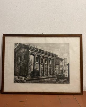 Coppia antiche incisioni Rossini Luigi