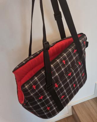 borsa trasportino cagnolino
