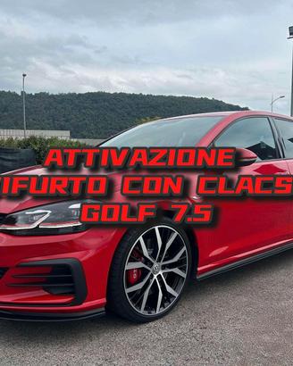 Antifurto Golf 7.5 Codifica