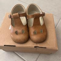 Panyno sandalo primo passo con gli occhi in pelle