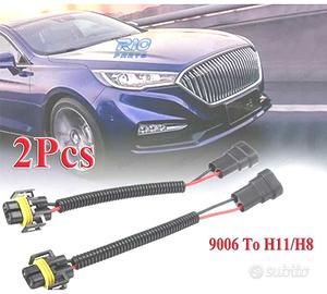 CAVI ADATTATORI ANTI NEBBIA DA HB4 9006 A H8 H11