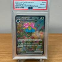 Carta pokémon 151 Venusaur Ex psa 8 Ita