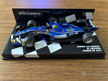 modellino F1 1:43 Sauber Ferrari M. Ericsson 2017