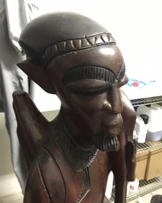 Statua Africana Ebano