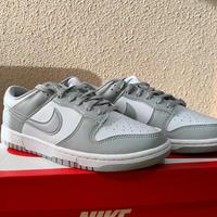 Nike Dunk Low Grigio e Bianco 41 Nuove