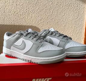 Nike Dunk Low Grigio e Bianco 41 Nuove