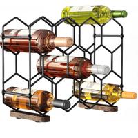 Nuovoware Rack Vino da Banco, 14 Bottiglie in Acci