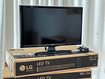 Coppia di TV  LED  LG - 24MT49VF