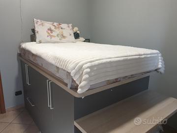 Letto cameretta con armadio
