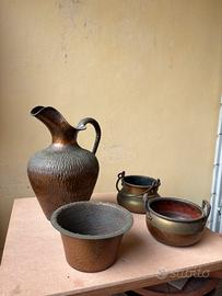 Oggetti d’antiquariato in rame