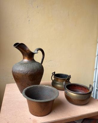 Oggetti d’antiquariato in rame