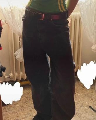 Baggy Jeans neri Bershka