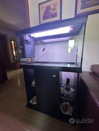Acquario Ferplast Cayman 80 120litri con mobile
