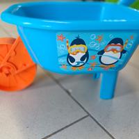 giochi per mare carriola sabbia 