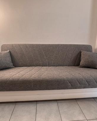 Divano letto 3 posti contenutore