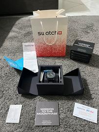 Omega x Swatch Snoopy Nero – Bioceramic e Nuovo