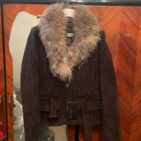 Giacca vera pelle e vera pelliccia