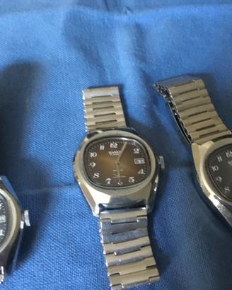 3 orologi vintage uomo a carica manuale nuovi