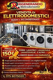 RIGENERANDO ELETTRODOMESTICI NUOVI - RICONDIZIONAT